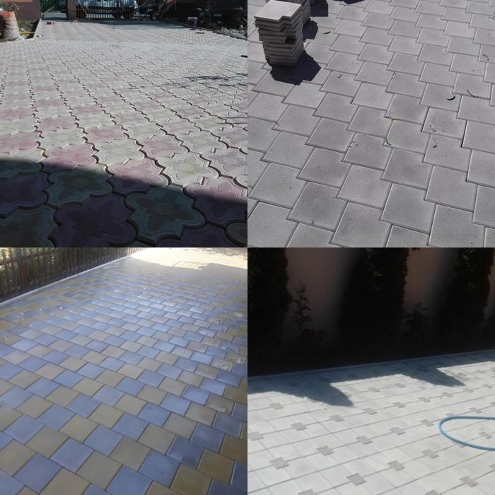 Pavaje Pavele beton - model Combi antracit aditivat - rezidential