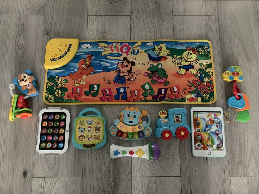 Lot Jucarii Interactive Sunete/Lumini (NU Vtech, Nu Fisher Price)