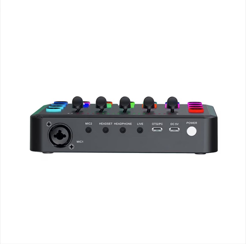 Soundcard audio Studio live profesionala, cu 5 canale