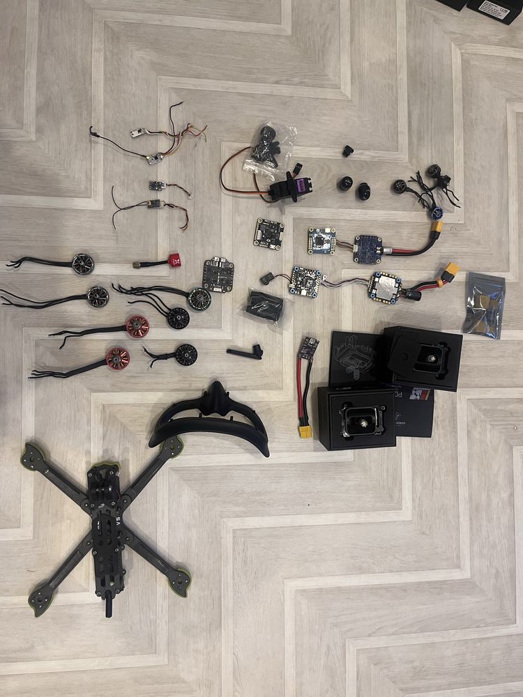 Fpv комплектующие / fpv дрон