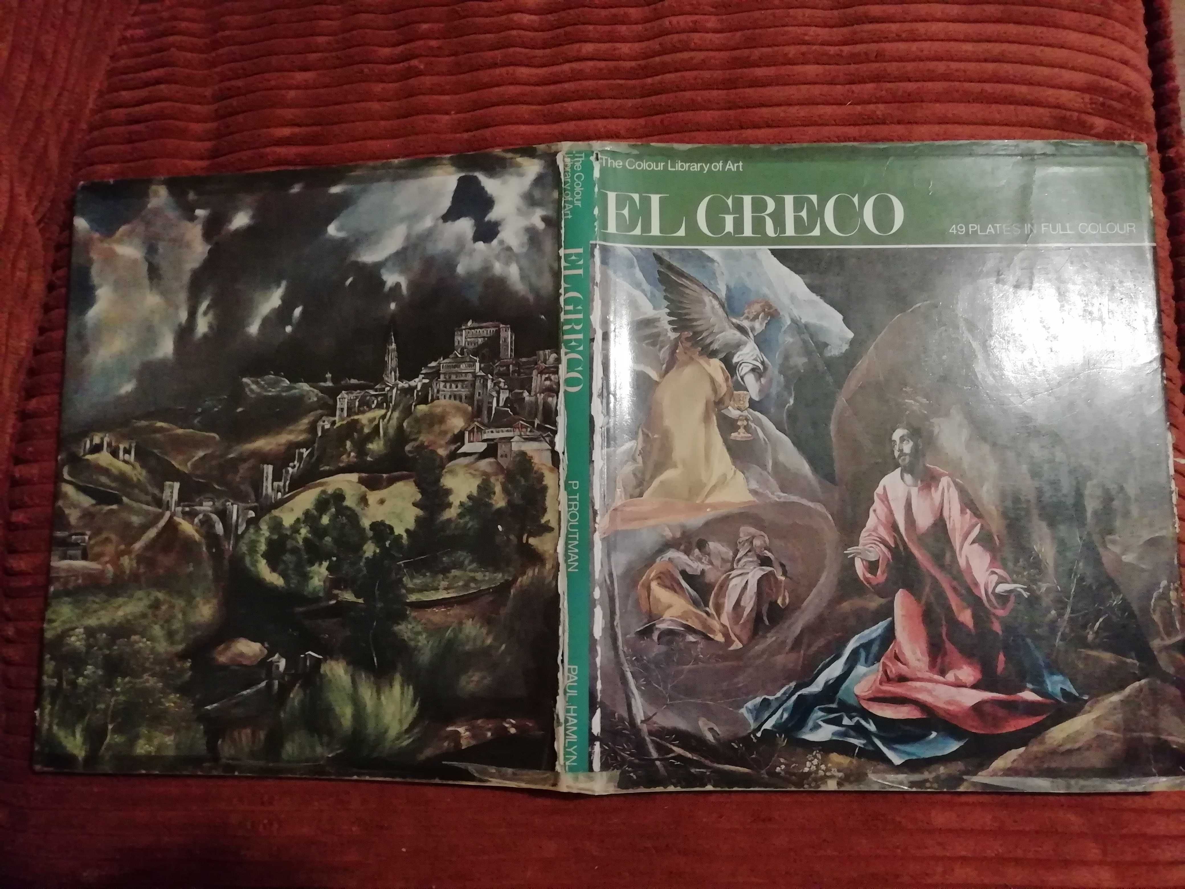 Албум с репродукции  на испанския художник EL GRECO.