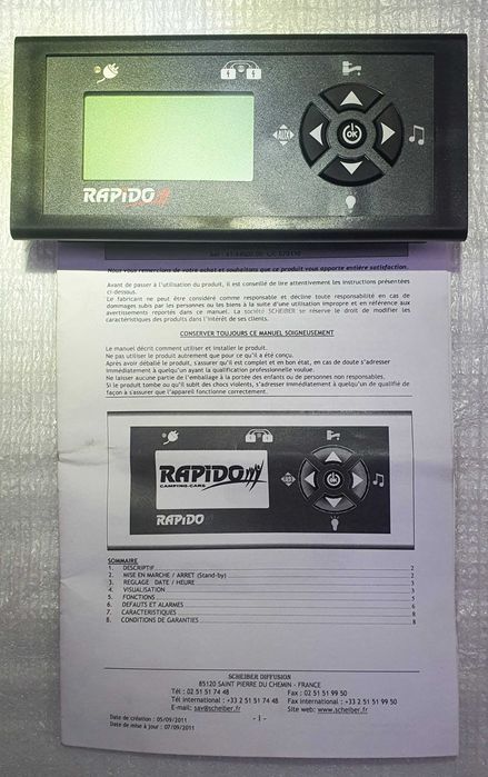 Panouri digitale sau analogice pentru rulote, autorulote, NOI