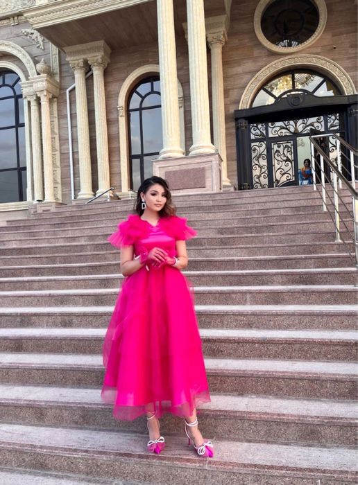 вечерная платья пышный