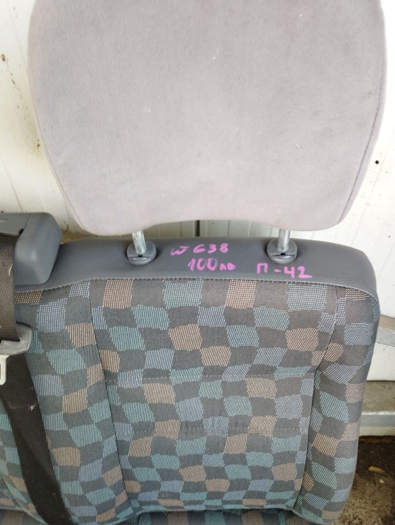 Двойна седалка за Мерцедес w638