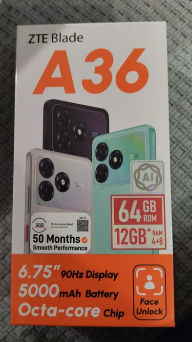 Телефон ZTE A 36