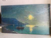 Buna ziua vand tablou foarte vechi pictura de arta pânza