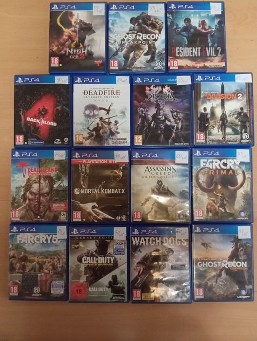 CD uri Ps 4 stare excelenta