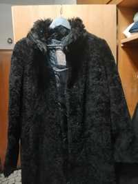 Дамско кожено палто от естествена  овча кожа.