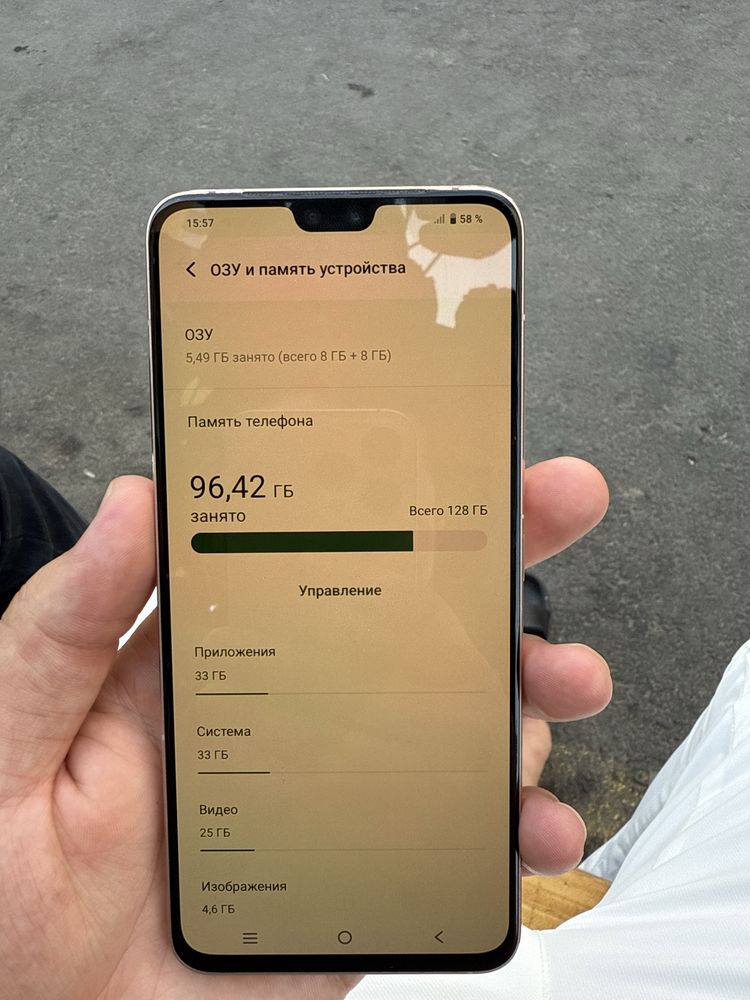 Vivo v 23 5 G telifon ideal xolatda hamma joyi ishlaydi
