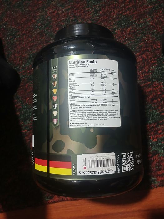 Protain whey army1