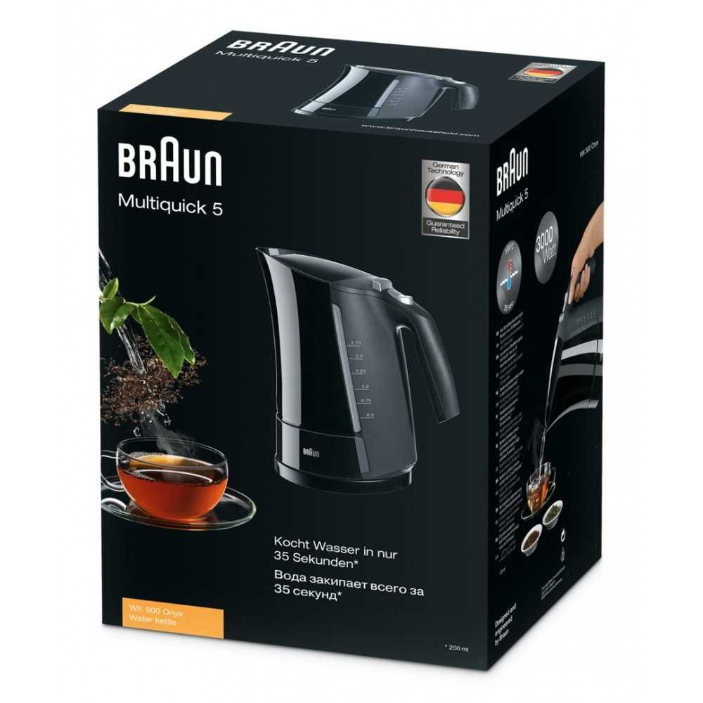 Чайник Braun Multiquick 5 WK500 черный