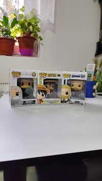 Funko POP! Luffy, Geralt, Thor