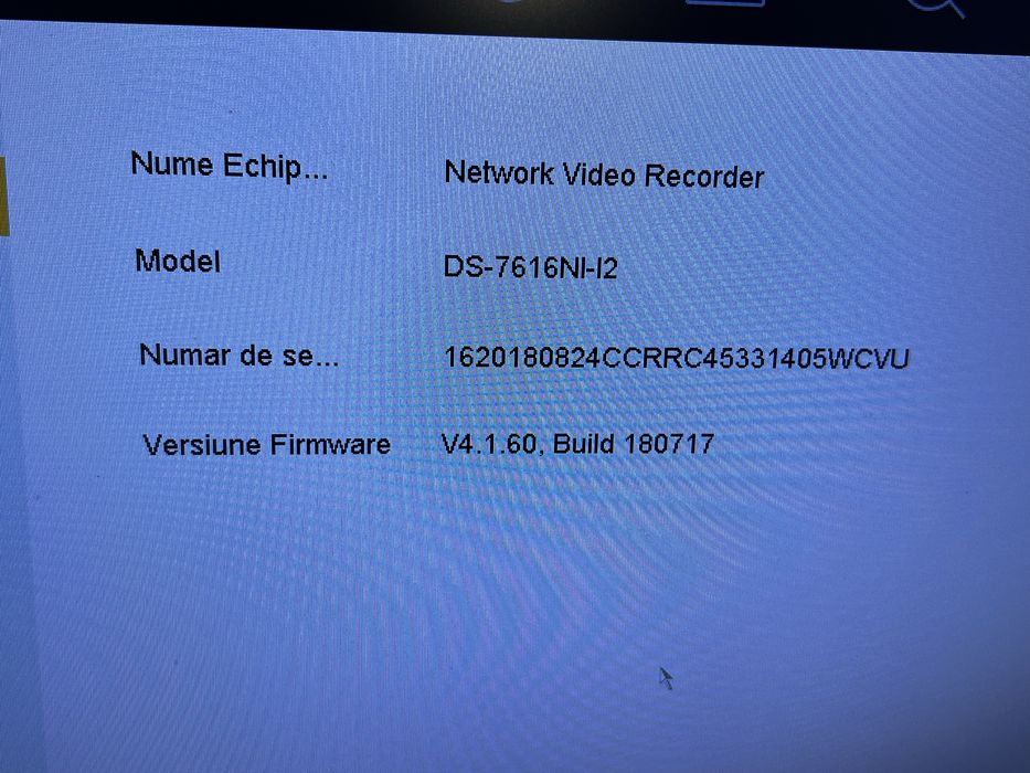 NVR 16 canale Hikvision, 12MP, 2xSATA DS-7616NI-I2