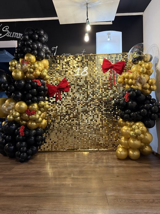 Aranjament decor baloane  botez nunta majorat