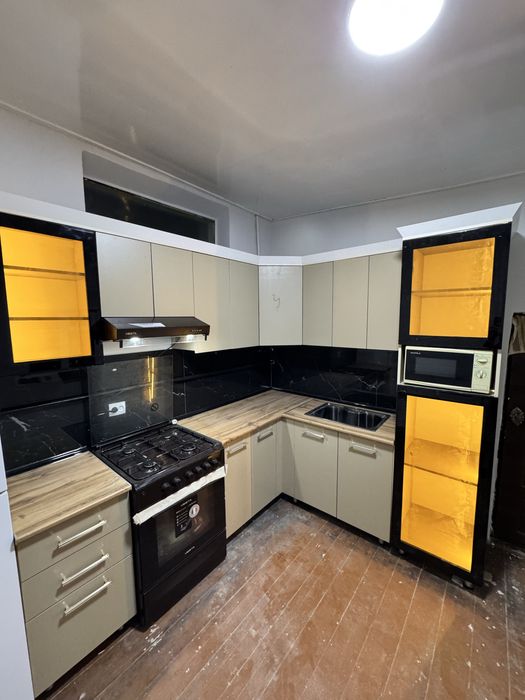 Хархил турдаги кухння мебеллар ясаймиз