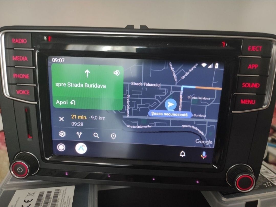 Android Auto Carplay youtube mib2 Vw Audi Skoda Seat passat b8 golf