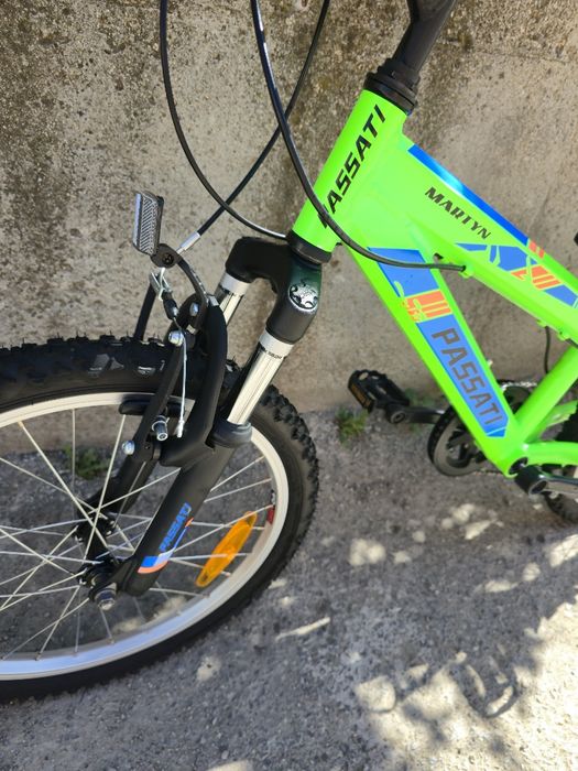 Алуминиев Детски велосипед 20цола Като нов 6 скорости Shimano