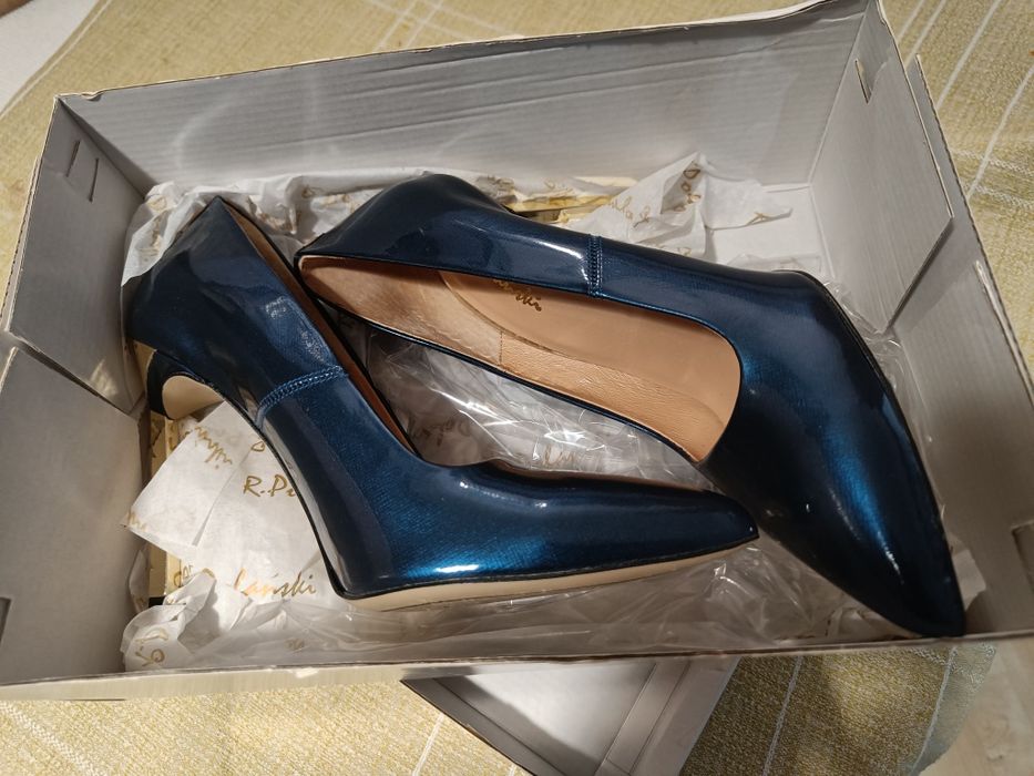 Pantofi Polanski cu toc de ocazie