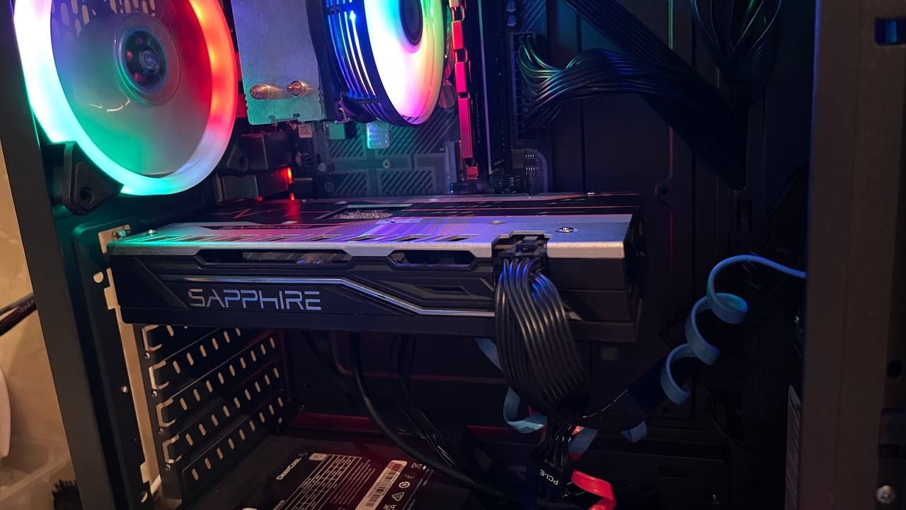 Видеокарта rx580 8gb nitro
