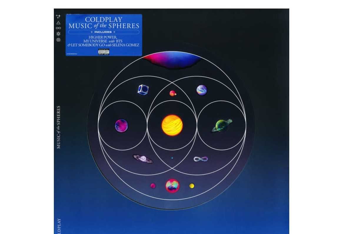 диск с музика космос  Coldplay - Music Of The Spheres (cd)