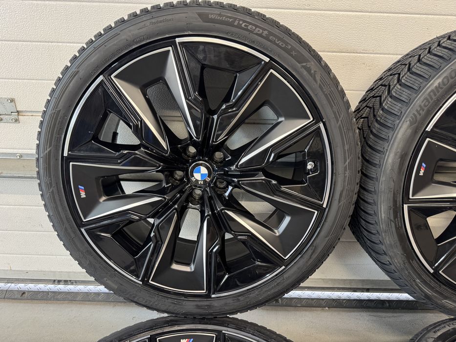 Jante Originale BMW M packet R21 Seria7 G70 echipate iarna noi 2025