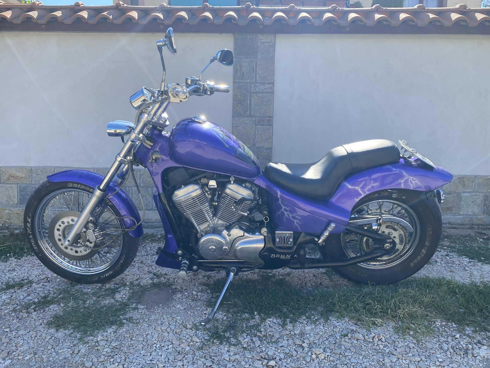Honda Shadow 600 – Чопър легенда, готов за път!