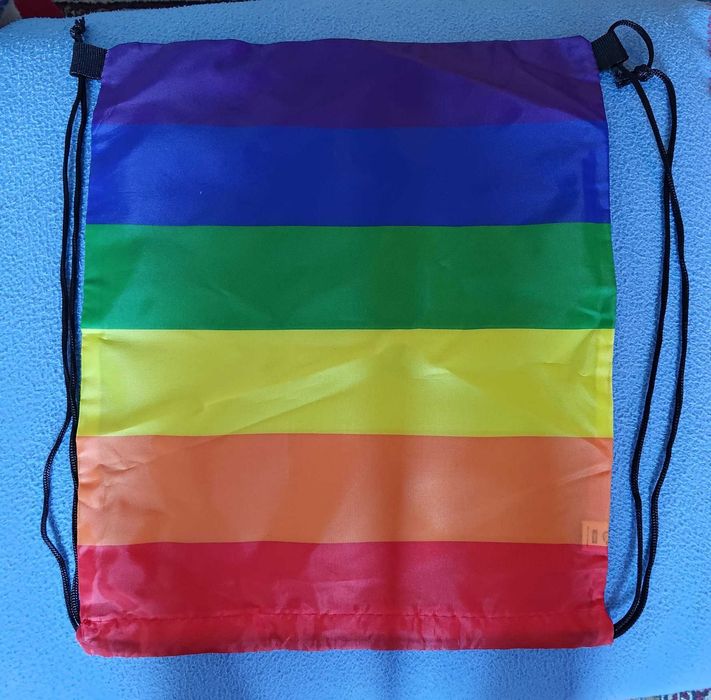 Спортна мешка / раница - Rainbow Drawstring Bag
