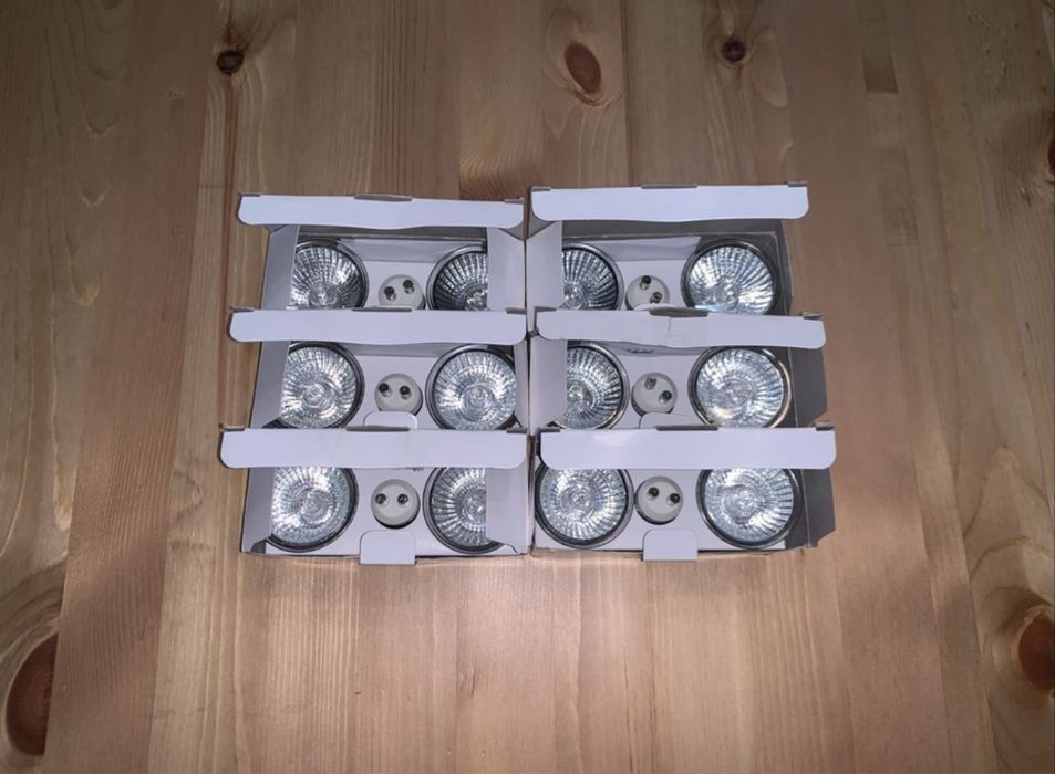 Ocazie. 18 becuri GU10, noi. 28w, Lumina calda. Pret pe bucata