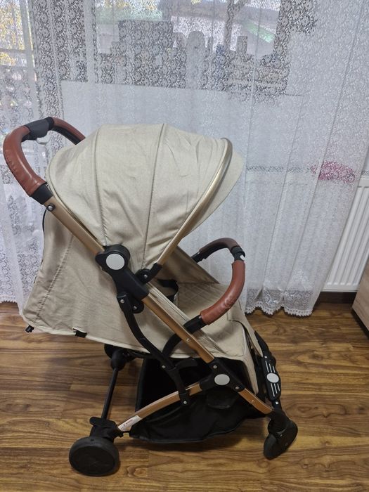 Carucior sport usor S-16 BUF BOOF Sand 0- 36 luni 180 grade inclinare