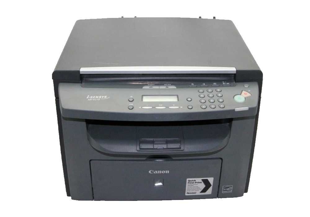 МФУ (принтер/сканер/копир) Canon i-SENSYS MF4018 Лазерная (чб) A4