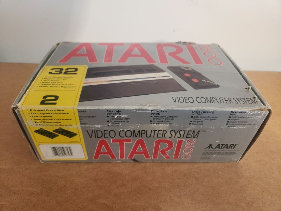 Consola vintage Atari 2600