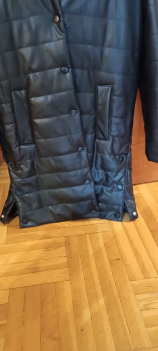 Чисто ново дамско кожено манто VERO MODA