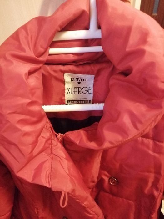 Geaca dama de fâș cu umplutura de puf moderna și călduroasă