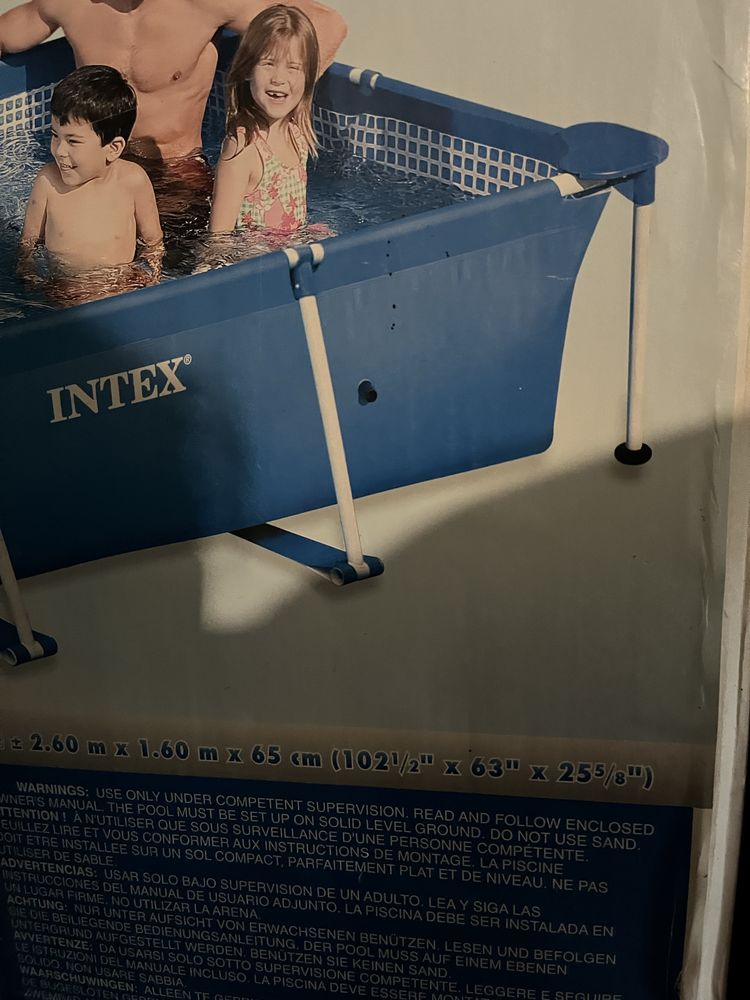 Бассейн INTEX каркасный+насос