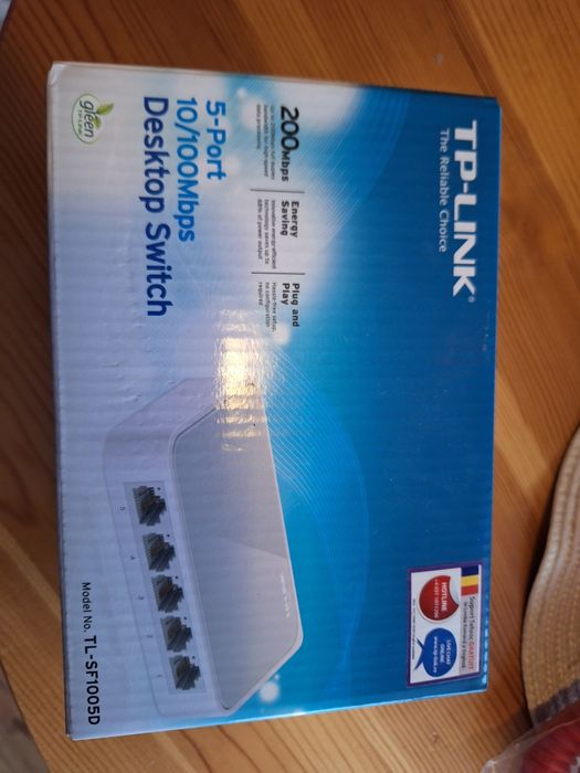 5 портов настолен комутатор