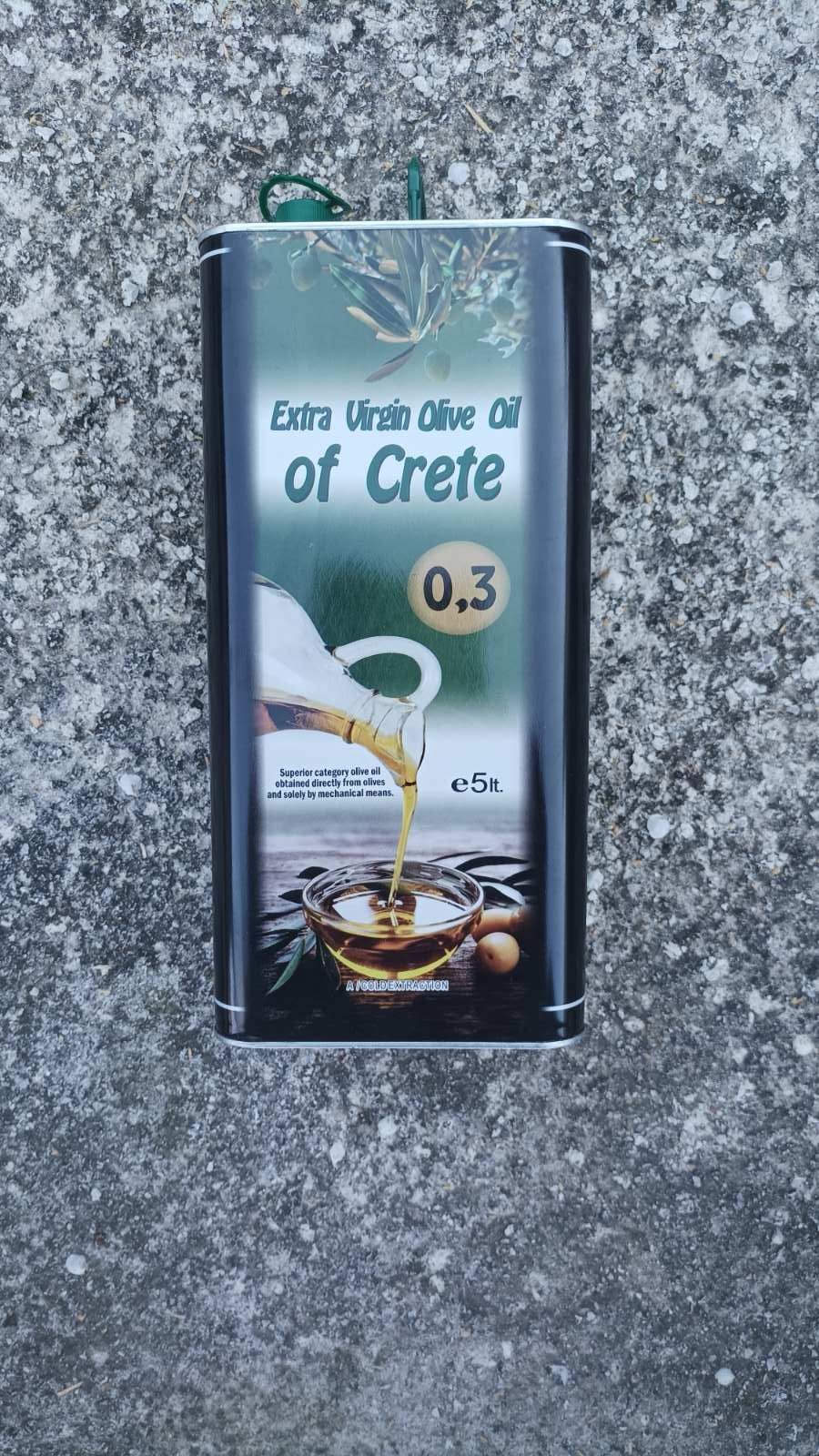 ЗЕХТИН 5 литра Extra Virgin olive oil of Crete