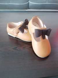 Детски обувки за момичета от естествена кожа