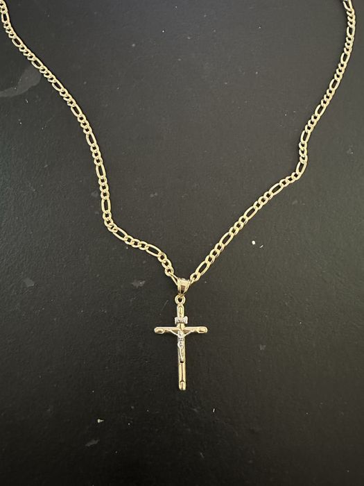 Lant cu cruce aur 14k
