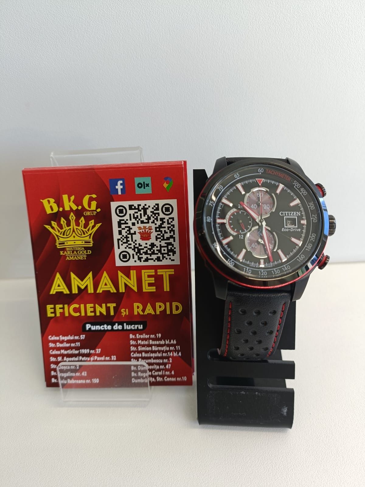 Ceas Citizen Eco Drive Amanet BKG