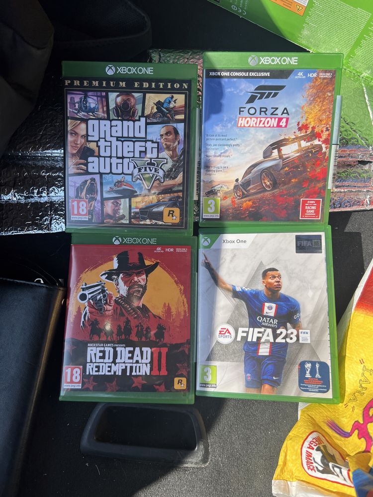 Forza Horizon 4 Fifa 23 Gta 5 Red dead redemption 2 Xbox One s x