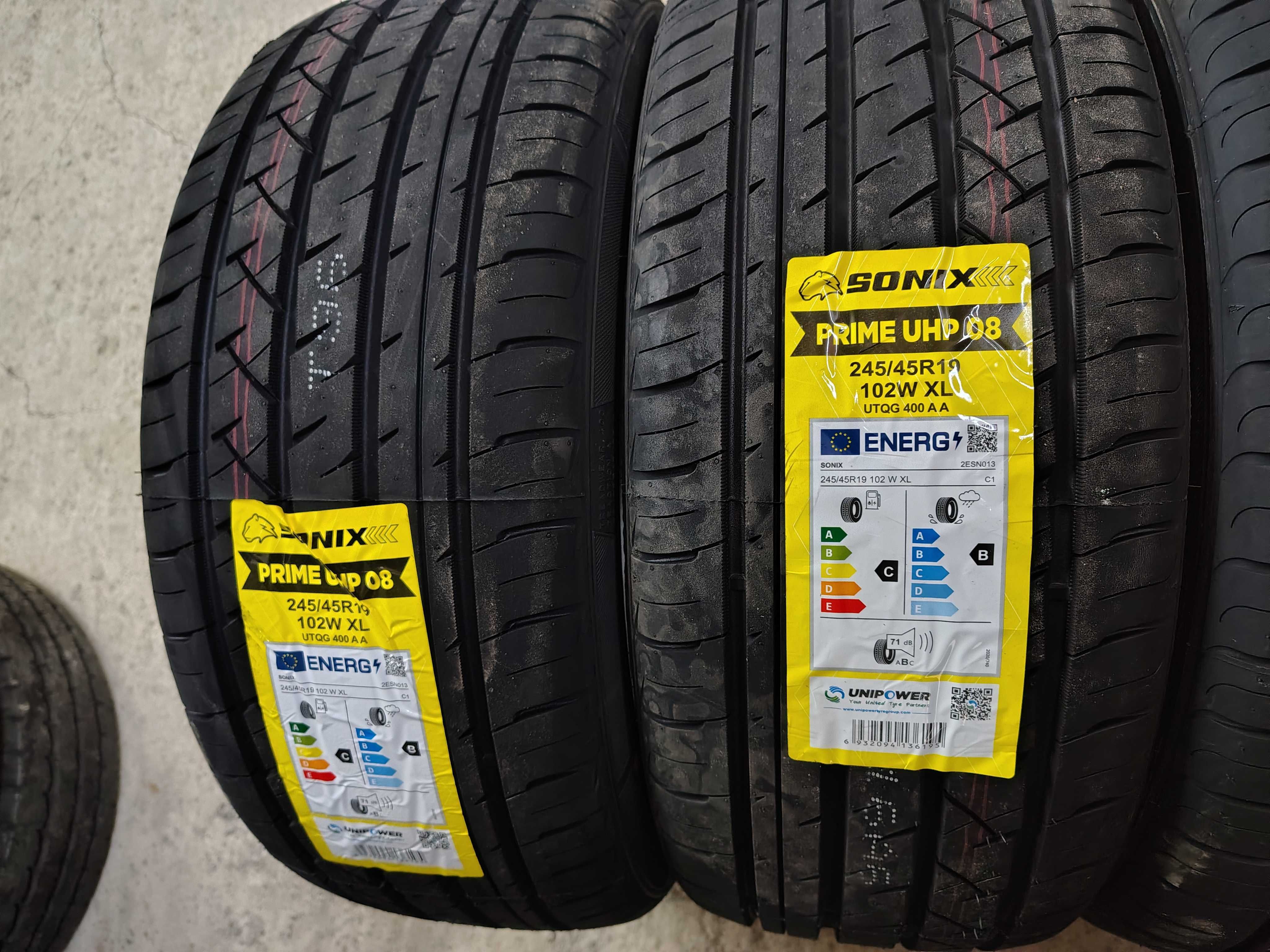 4бр.НОВИ летни гуми SONIX 245 45 19 DOT24 цена за брой