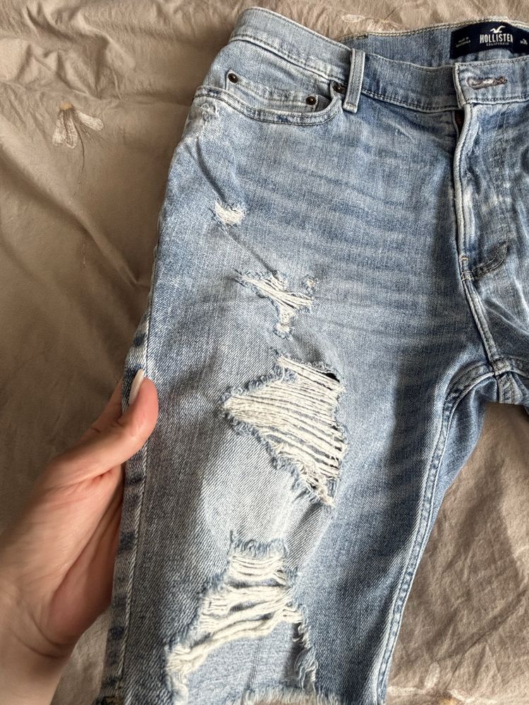 Мъжки къси дънки Hollister