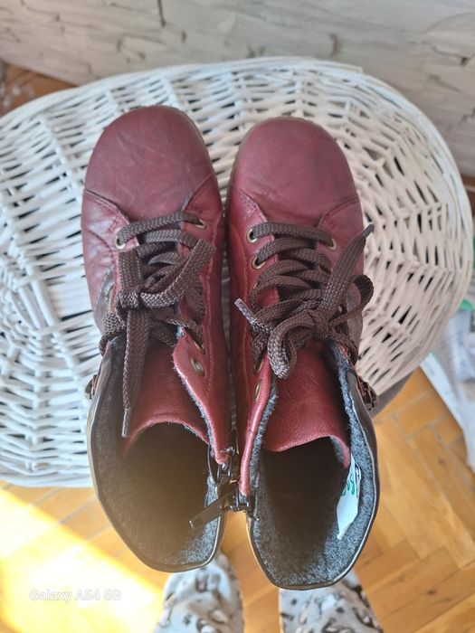 Дамски боти от естествена кожа" Remonte"