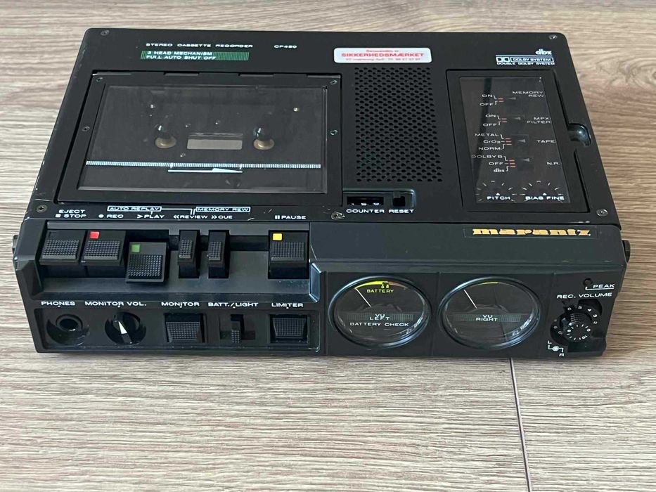 Deck Marantz CP430 portabil,profesional,3 capete,DBX,recorder,player