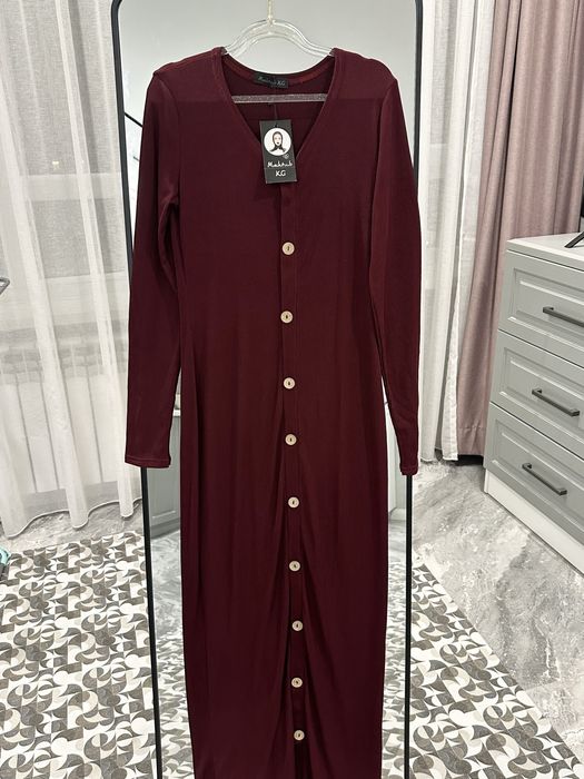 Новое платье трикотаж/лапша