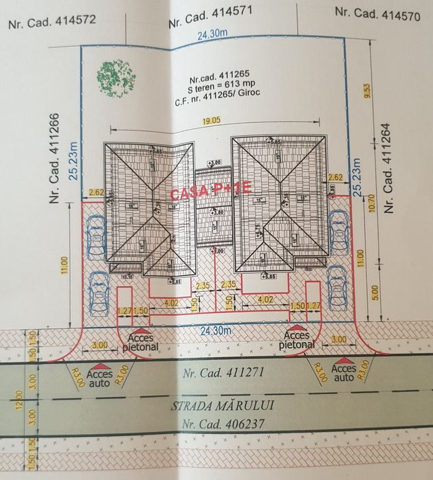 Proprietar vand Casa P+E cu Garaj