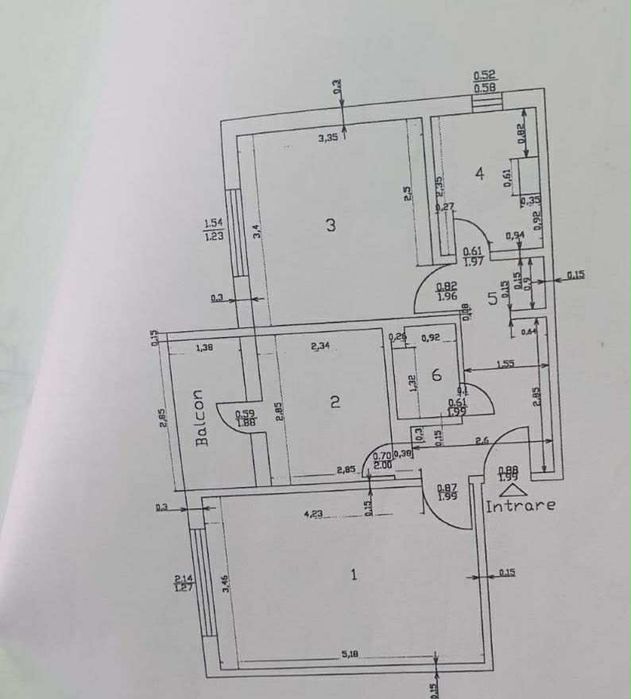 Apartament 2 camere de vanzare
