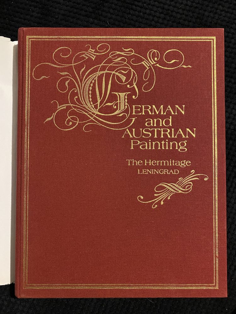 Масивен албум на германските и австрийски картини изложени в Ермитажът