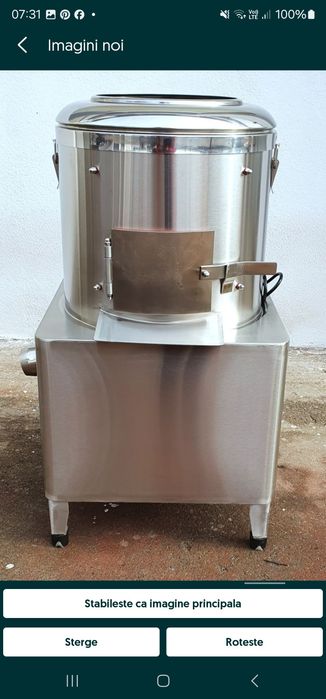 REDUCERE Masina electrica curatat cartofi 15KG TRANSPORT GRATIS
