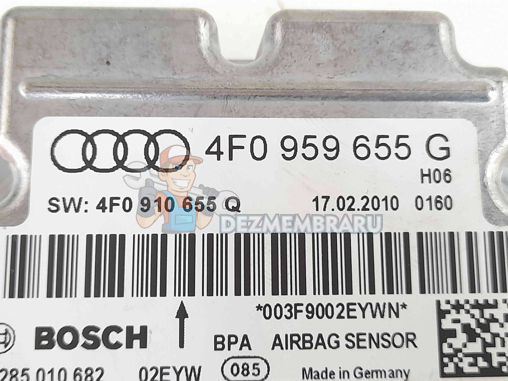 Calculator airbag Audi A6 facelift (4F2, C6) [Fabr 2004-2010] 4F0959655G